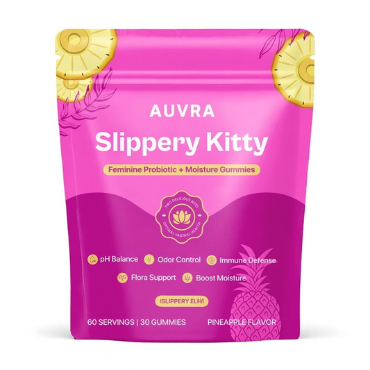 Auvra Feminine Probiotic + Moisture Gummies