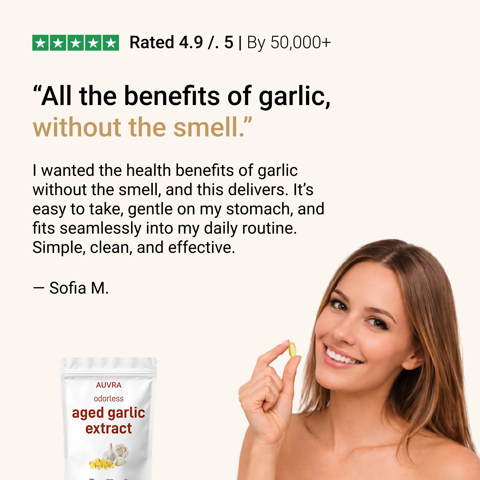 Odorless Aged Garlic Extract, 300 Softgels