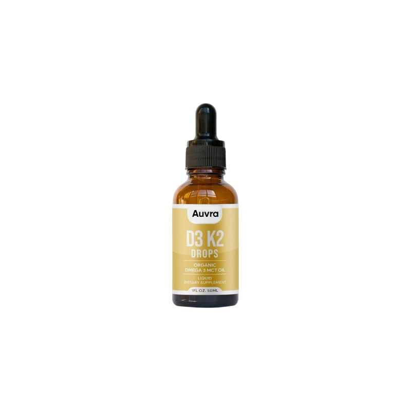 All Natural D3 K2 Drops Organic Omega 3 MCT Oil