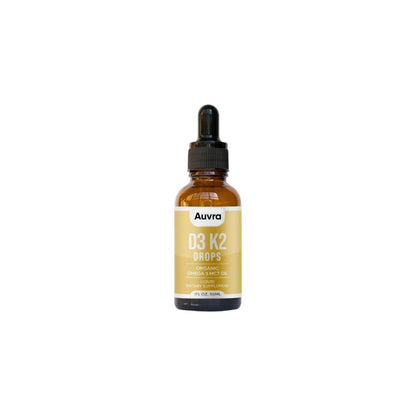 All Natural D3 K2 Drops Organic Omega 3 MCT Oil
