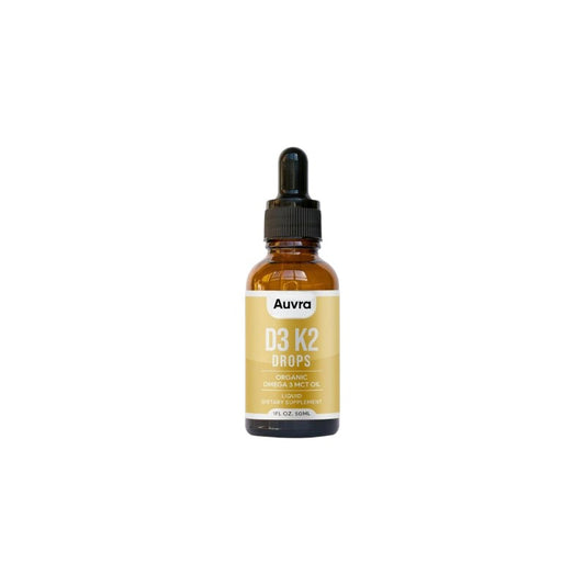 All Natural D3 K2 Drops Organic Omega 3 MCT Oil