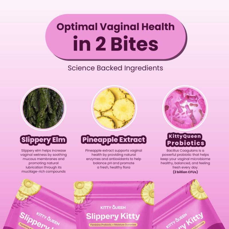 Auvra Feminine Probiotic + Moisture Gummies